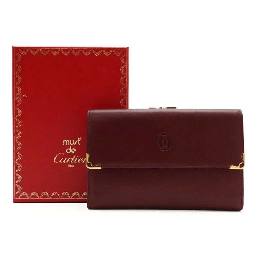 Cartier Tri-fold Long Wallet